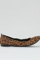 American Eagle Outfitters Ae Leopard Print Ballet Flat