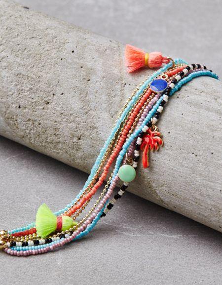 American Eagle Outfitters Ae Neon Arm Party Bracelets