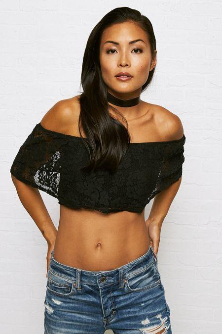 American Eagle Outfitters Don't Ask Why Flowy Crop Top