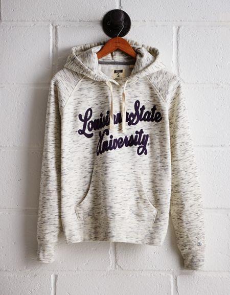 Tailgate Women's Lsu Space Dye Hoodie