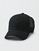 American Eagle Outfitters Ae Black Trucker Hat
