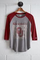 Tailgate Women's Oklahoma Sooners Raglan