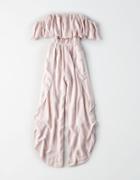 American Eagle Outfitters Ae Off-the-shoulder Tulip Pant Jumpsuit