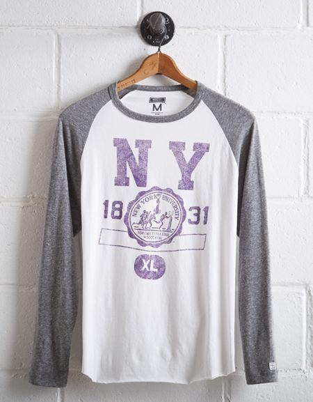 Tailgate Men's Nyu Baseball Shirt