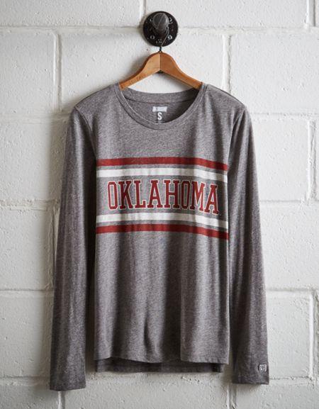 Tailgate Women's Oklahoma Long Sleeve T-shirt