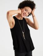 American Eagle Outfitters Ae Soft & Sexy Hi-neck Favorite Tank