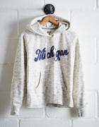 Tailgate Women's Michigan Space Dye Hoodie