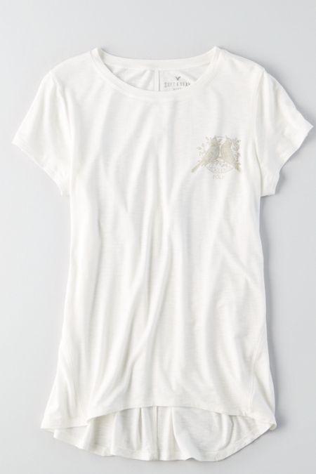American Eagle Outfitters Soft & Sexy Slub Jegging T-shirt