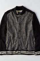 American Eagle Outfitters Ae Terry Bomber Cardigan