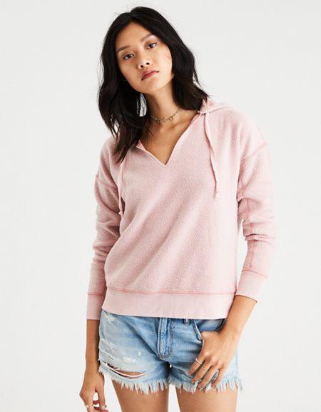 American Eagle Outfitters Ae Cozy Inside & Out Hoodie