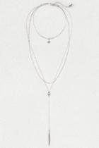 American Eagle Outfitters Ae Drop Pendant Layered Necklace