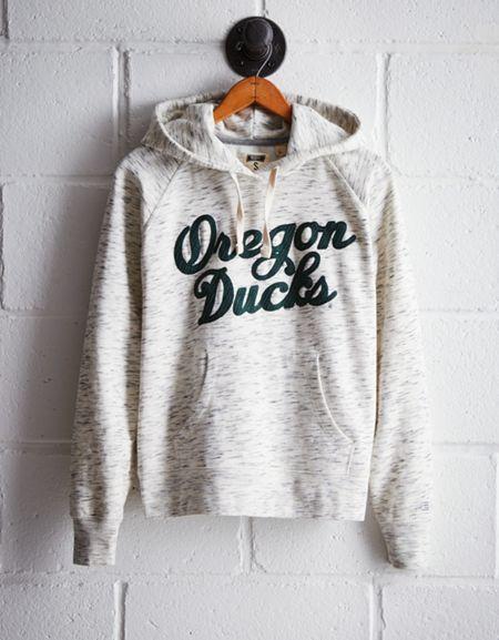 Tailgate Women's Oregon Space Dye Hoodie