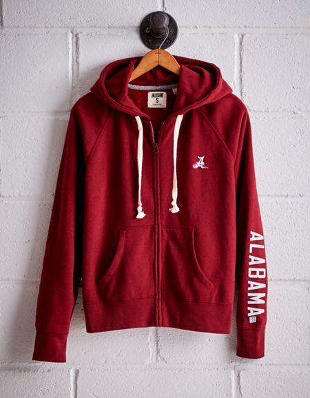 Tailgate Women's Alabama Crimson Tide Zip-up Hoodie