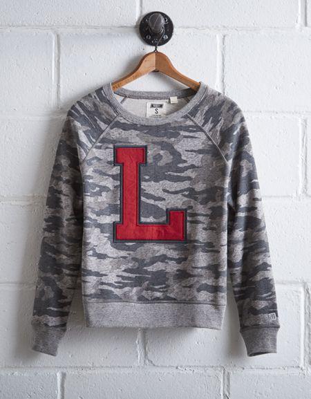 Tailgate Women's Louisville Camo Sweatshirt