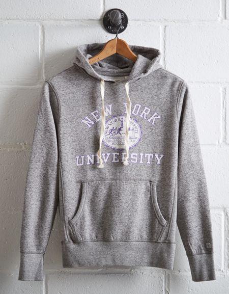 Tailgate Men's Nyu Violets Popover Hoodie