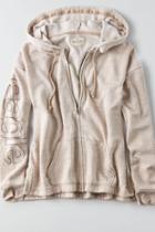 American Eagle Outfitters Ae Full Zip Graphic Hoodie