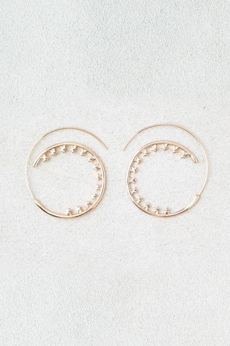 American Eagle Outfitters Ae Starry Hoops