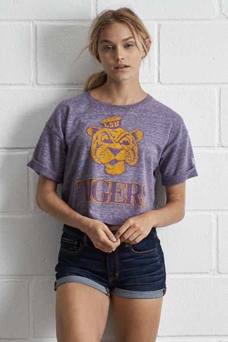 Tailgate Lsu Cropped Sweatshirt