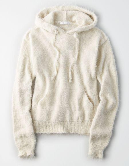 American Eagle Outfitters Don't Ask Why Fuzzy Hoodie