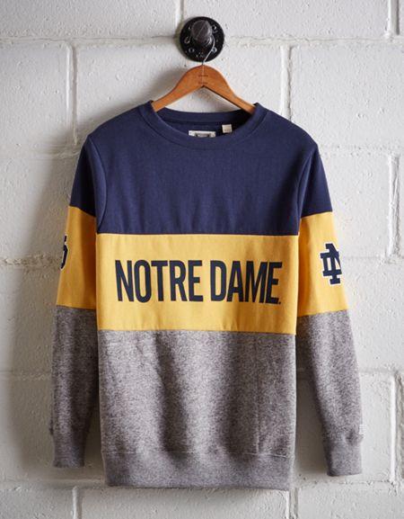 Tailgate Women's Notre Dame Colorblock Sweatshirt