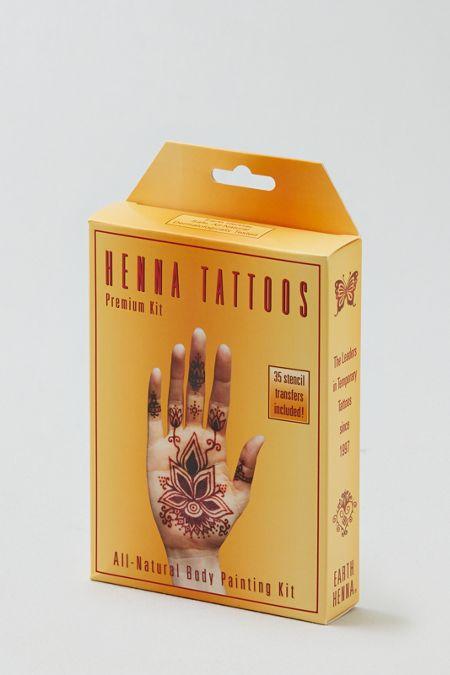 American Eagle Outfitters Earth Henna? Henna Tattoos Premium Kit
