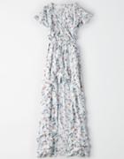 American Eagle Outfitters Ae Printed Maxi Romper