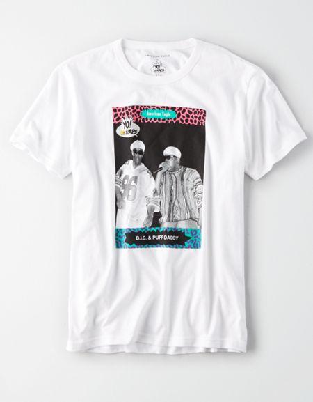 American Eagle Outfitters Ae X Mtv Puff Daddy Graphic Tee
