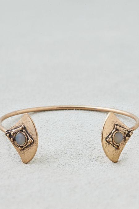 American Eagle Outfitters Ae Geo Shape Adventurine Bangle