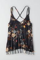 American Eagle Outfitters Ae Strappy Floral Cami