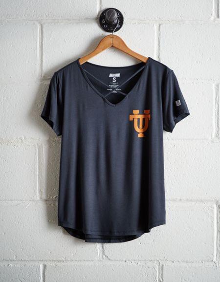 Tailgate Women's Tennessee Cage Front Tee
