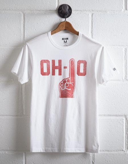 Tailgate Men's Ohio State Foam Finger T-shirt