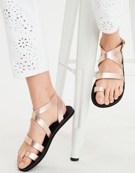 American Eagle Outfitters Ae Toe Ring Sandal