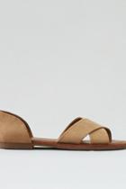 American Eagle Outfitters Ae Criss Cross Flat Sandal