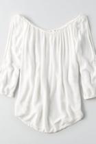 American Eagle Outfitters Don't Ask Why Off-the-shoulder Shirt