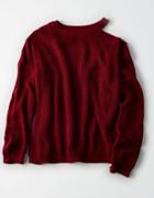 American Eagle Outfitters Don't Ask Why Cutout Sweater