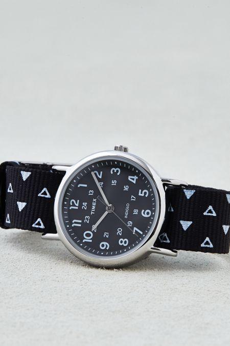 American Eagle Outfitters Timex Black Reversible Weekender? Watch