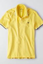 American Eagle Outfitters Ae Flex Solid Polo
