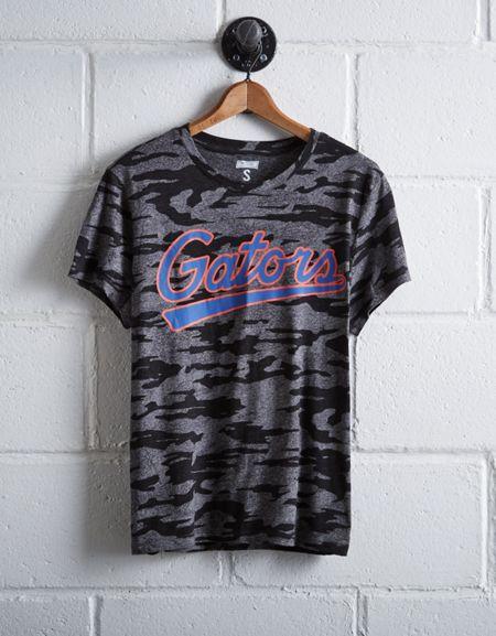 Tailgate Women's Camo Florida T-shirt