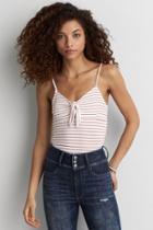 American Eagle Outfitters Ae Soft & Sexy Knot Front Cami