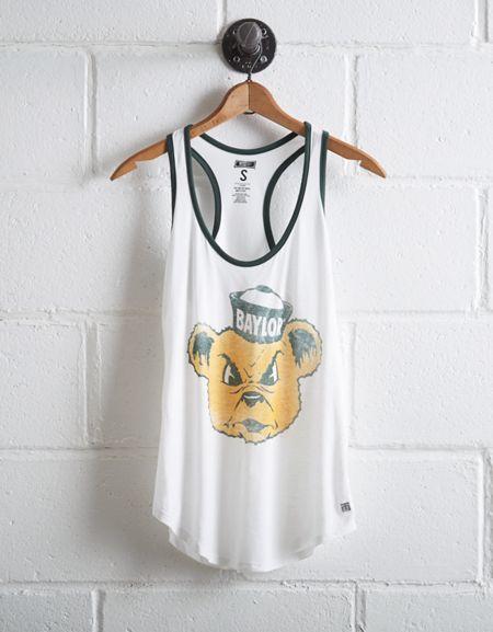 Tailgate Women's Baylor Ringer Tank