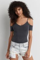 American Eagle Outfitters Ae Cold Shoulder Bodysuit