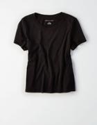 American Eagle Outfitters Ae Ribbed Baby Tee