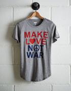 Tailgate Women's Make Love Not War T-shirt