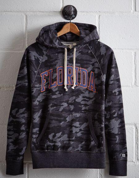 Tailgate Men's Florida Popover Camo Hoodie