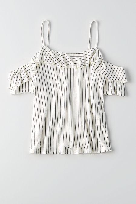 American Eagle Outfitters Ae Soft & Sexy Gingham Top