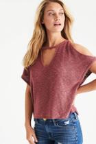 American Eagle Outfitters Ae Drapey Choker Sweater