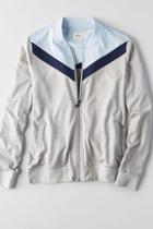 American Eagle Outfitters Ae Colorblocked Front Track Jacket