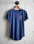 Tailgate Women's Kansas City Raised Royal T-shirt