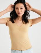 American Eagle Outfitters Ae Soft & Sexy Cinch Front T-shirt
