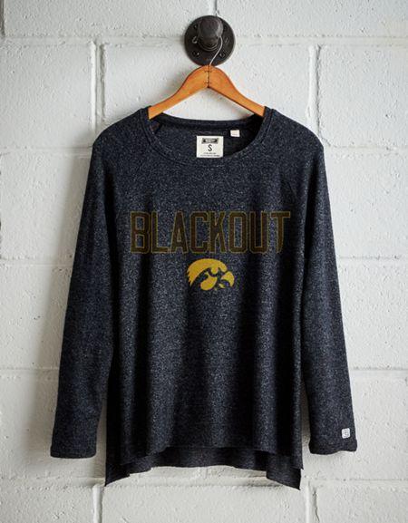Tailgate Women's Iowa Hawkeyes Plush Tee